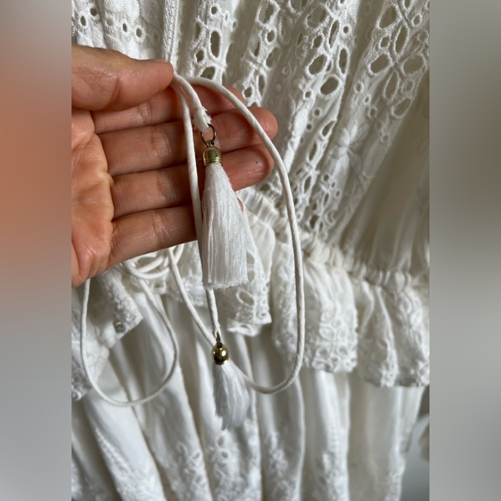 Zimmermann Cream Eyelet Dress - Picture 8 of 13